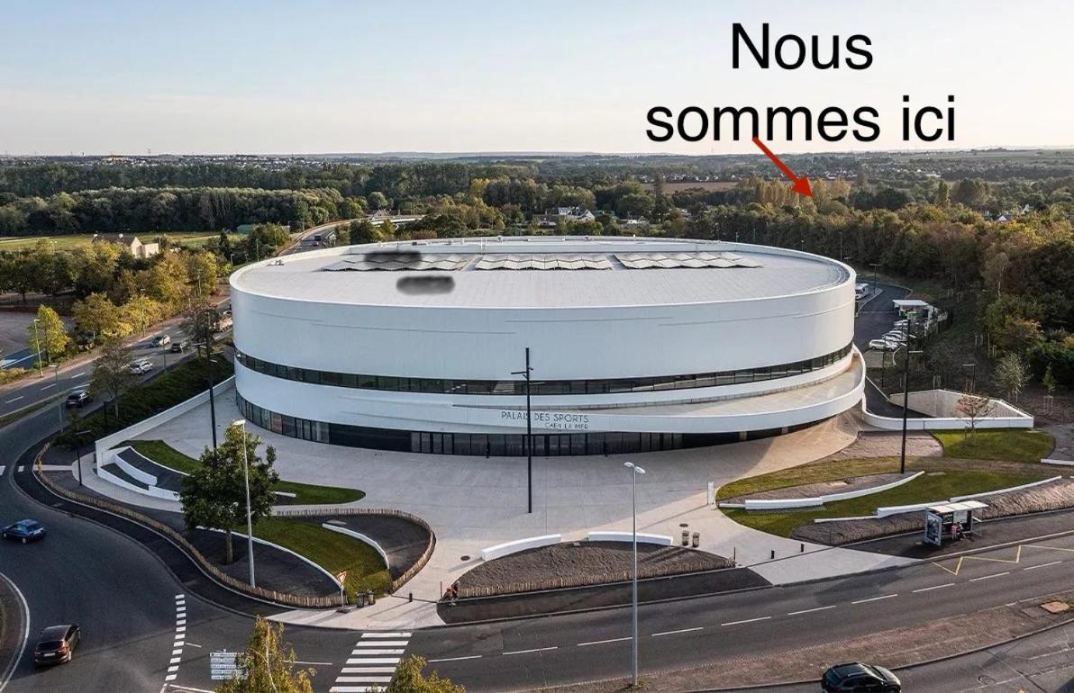 Vila L'Odon Caen Exteriér fotografie